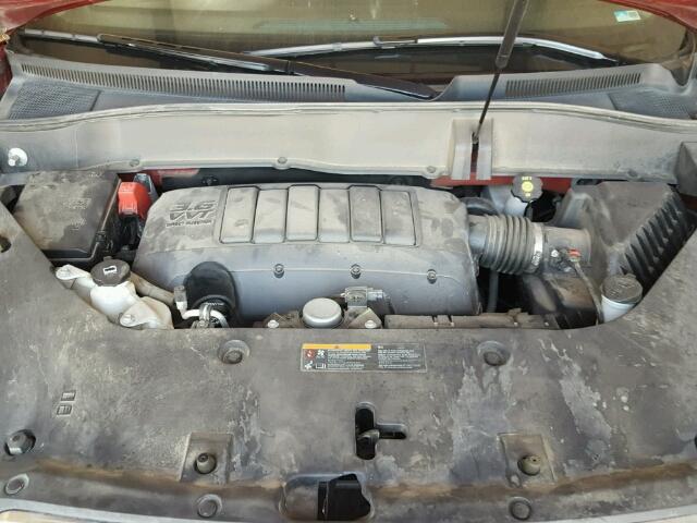 1GKKVRKD4FJ377436 - 2015 GMC ACADIA SLT წითელი ფოტო 7