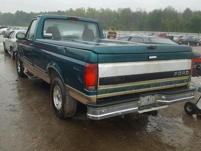 1FTEF15Y5TLB17732 - 1996 FORD F150 GREEN photo 3