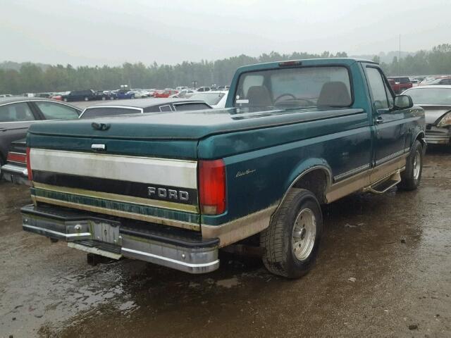 1FTEF15Y5TLB17732 - 1996 FORD F150 GREEN photo 4