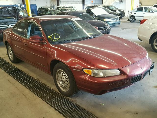 1G2WJ52K3YF268685 - 2000 PONTIAC GRAND PRIX RED photo 1