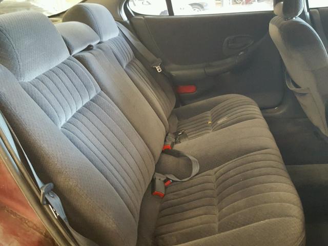 1G2WJ52K3YF268685 - 2000 PONTIAC GRAND PRIX RED photo 6