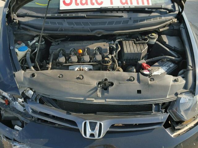 2HGFG12807H517238 - 2007 HONDA CIVIC EX შავი ფოტო 7