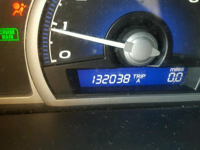 2HGFG12807H517238 - 2007 HONDA CIVIC EX შავი ფოტო 8