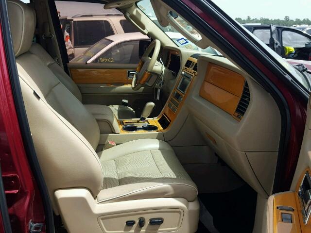 5LMFL27528LJ07021 - 2008 LINCOLN NAVIGATOR Bordeaux Foto 5