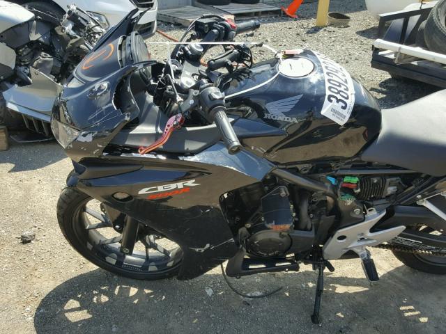 MLHPC4408E5100393 - 2014 HONDA CBR500 RA- BLACK photo 9