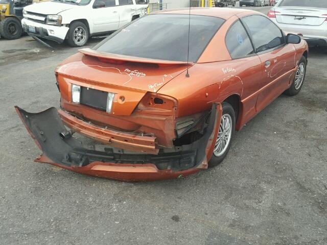 3G2JB12F25S100207 - 2005 PONTIAC SUNFIRE ORANGE photo 4