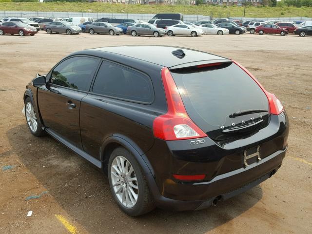 YV1672MK5B2247285 - 2011 VOLVO C30 T5 BLACK photo 3