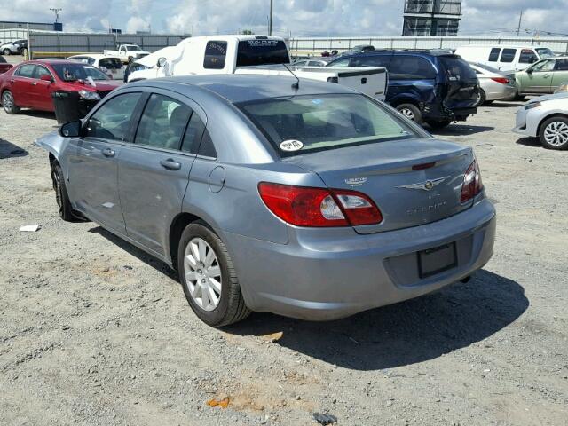 1C3LC46K57N621496 - 2007 CHRYSLER SEBRING GRAY photo 3