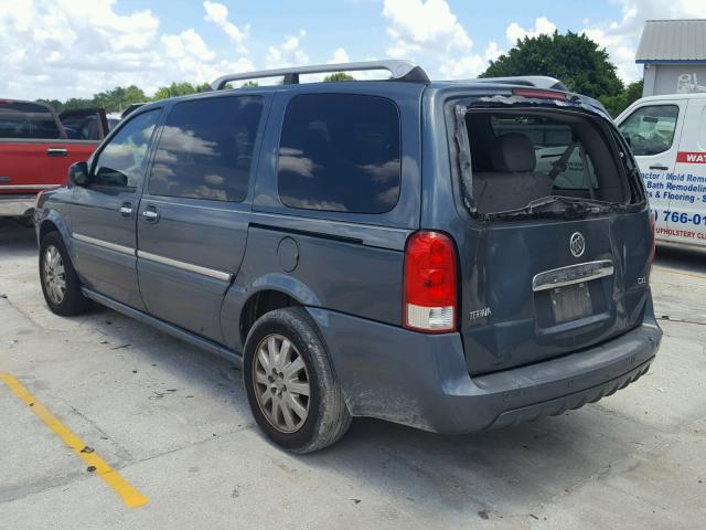 5GADV33166D164316 - 2006 BUICK TERRAZA CX GRAY photo 3