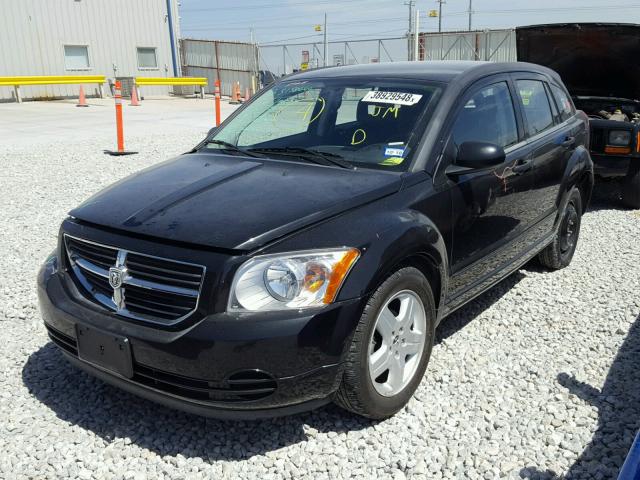 1B3HB48BX8D655539 - 2008 DODGE CALIBER SX BLACK photo 2