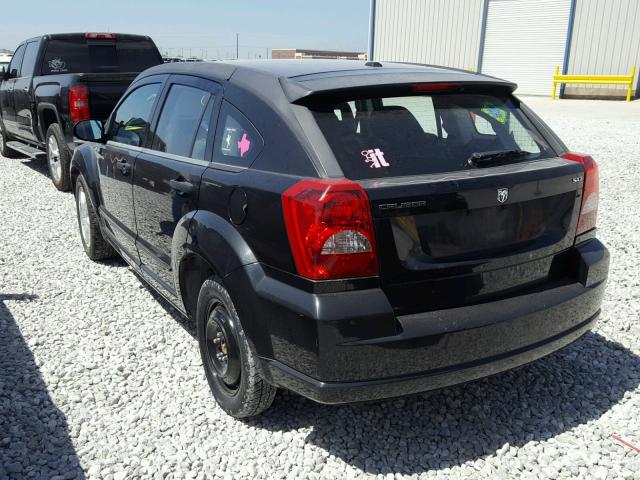 1B3HB48BX8D655539 - 2008 DODGE CALIBER SX BLACK photo 3