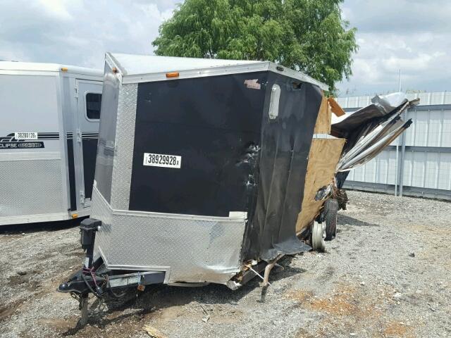 4T9MM122XA1003180 - 2010 UTILITY TRAILER BLACK photo 3