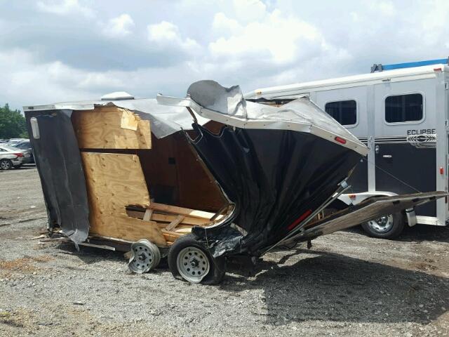 4T9MM122XA1003180 - 2010 UTILITY TRAILER BLACK photo 4