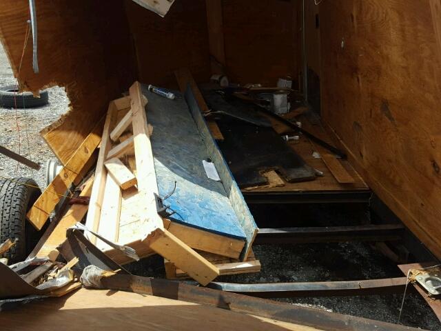 4T9MM122XA1003180 - 2010 UTILITY TRAILER BLACK photo 7