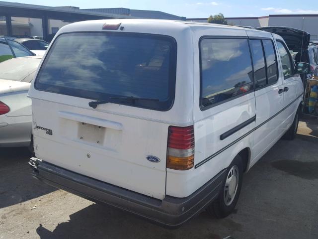 1FMDA31X5SZA77601 - 1995 FORD AEROSTAR WHITE photo 4