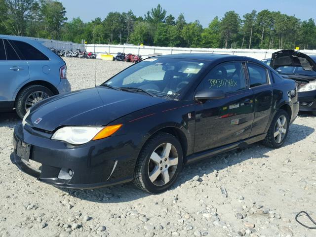 1G8AV15B86Z197553 - 2006 SATURN ION LEVEL BLACK photo 2