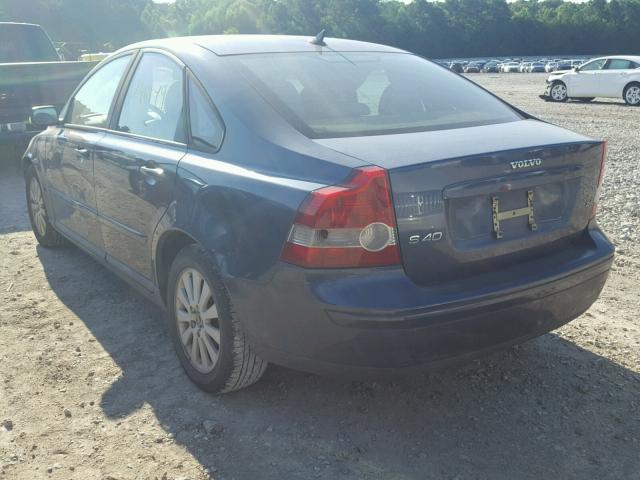 YV1MS382552051244 - 2005 VOLVO S40 2.4I BLUE photo 3