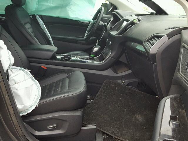 2FMPK4J96GBB60062 - 2016 FORD EDGE SEL CHARCOAL photo 5