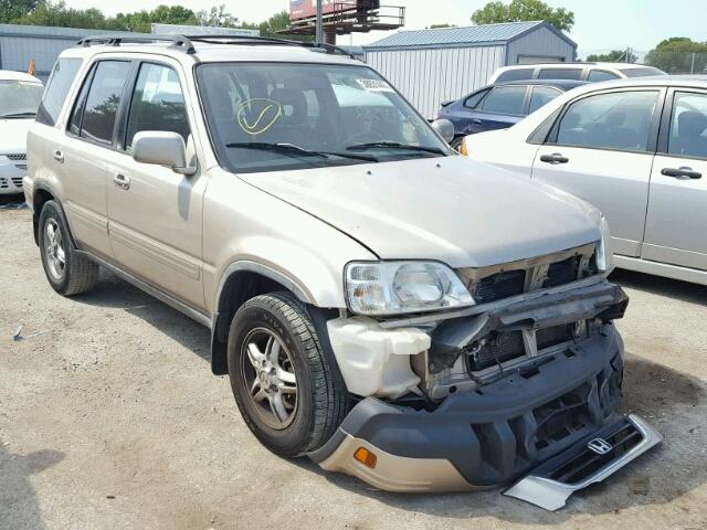 JHLRD18701C029617 - 2001 HONDA CR-V TAN photo 1