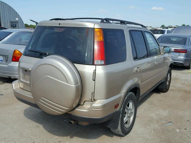 JHLRD18701C029617 - 2001 HONDA CR-V TAN photo 4