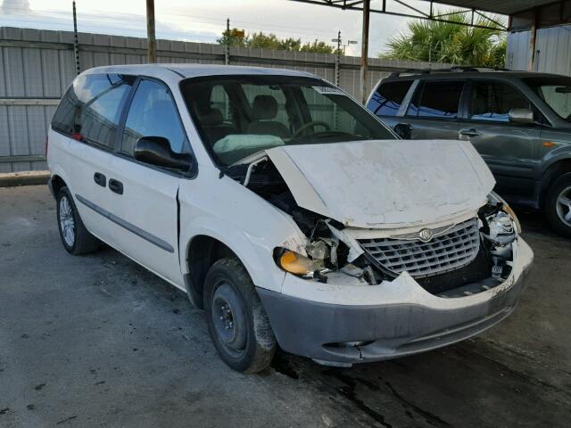 1C4GJ25B22B568680 - 2002 CHRYSLER VOYAGER WHITE photo 1