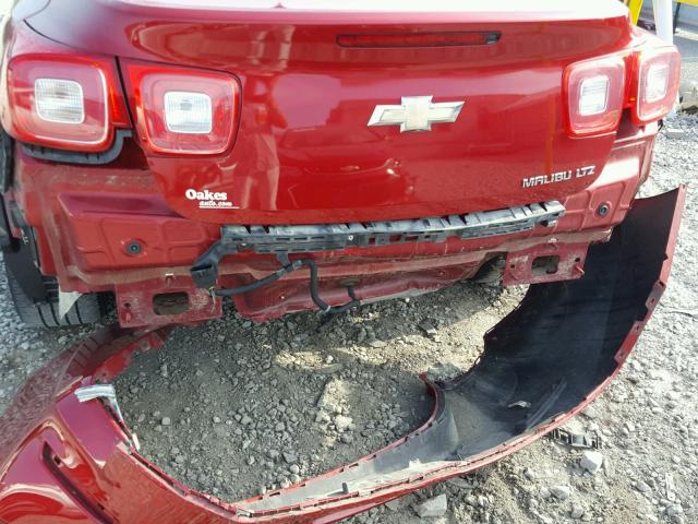 1G11H5SA2DF240176 - 2013 CHEVROLET MALIBU LTZ 栗色 照片 9