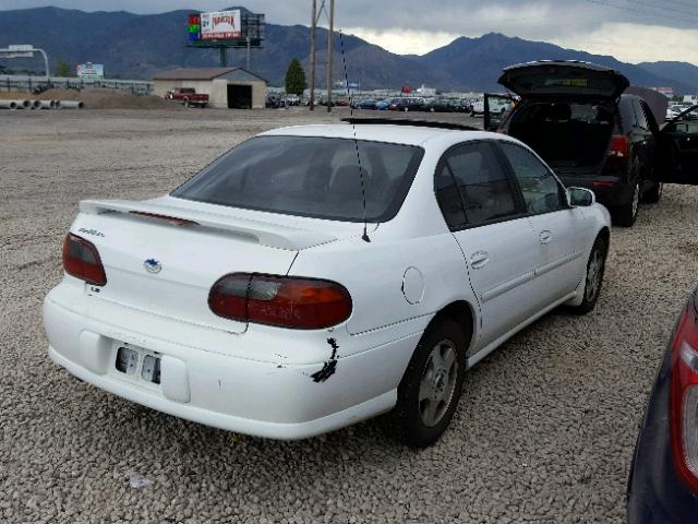 1G1NE52J92M648113 - 2002 CHEVROLET MALIBU LS თეთრი ფოტო 4