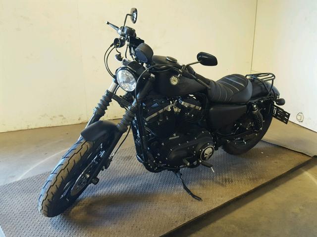 1HD4LE214HC435611 - 2017 HARLEY-DAVIDSON XL883 IRON BLACK photo 2