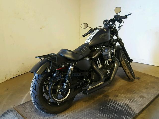 1HD4LE214HC435611 - 2017 HARLEY-DAVIDSON XL883 IRON BLACK photo 4