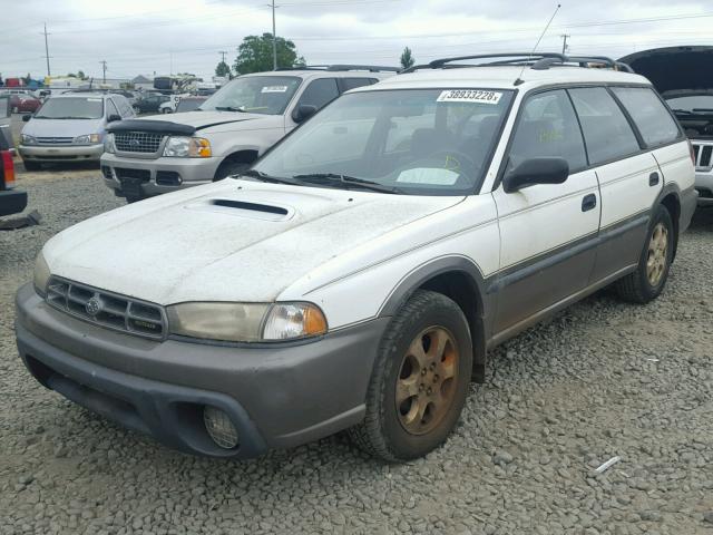 4S3BG6850W7642287 - 1998 SUBARU LEGACY 30T WHITE photo 2