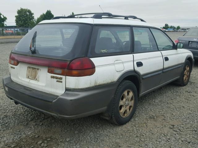 4S3BG6850W7642287 - 1998 SUBARU LEGACY 30T WHITE photo 4