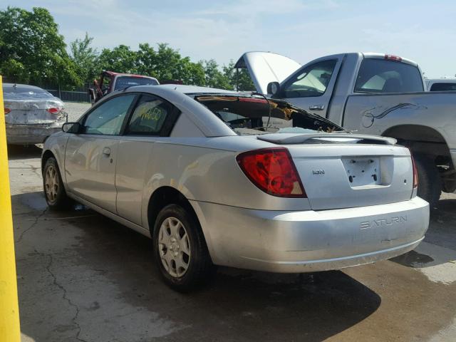 1G8AM12F24Z145794 - 2004 SATURN ION LEVEL SILVER photo 3