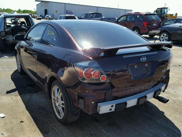 JTKDE167680231146 - 2008 TOYOTA SCION TC 紫色 照片 3