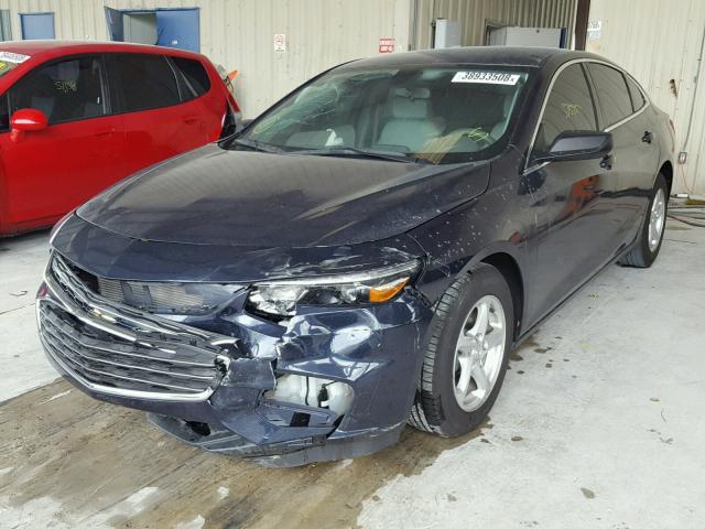 1G1ZB5ST8GF212912 - 2016 CHEVROLET MALIBU LS Mavi foto 2