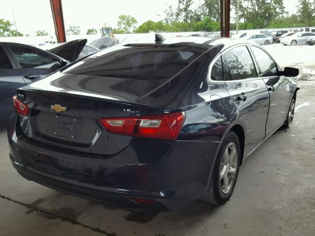 1G1ZB5ST8GF212912 - 2016 CHEVROLET MALIBU LS Mavi foto 4