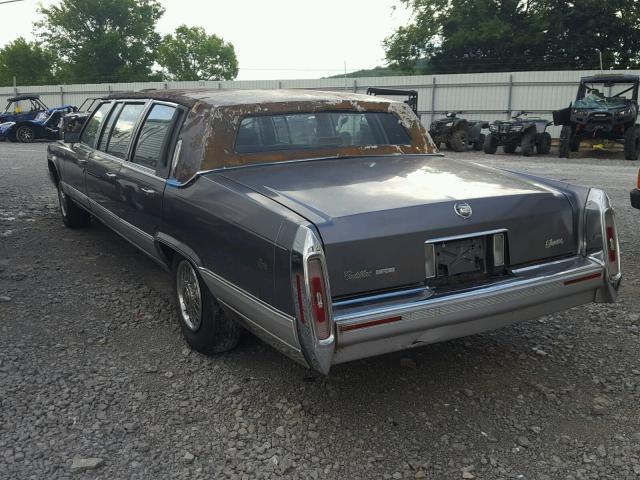 1G6DW5478MR717903 - 1991 CADILLAC BROUGHAM SILVER photo 3