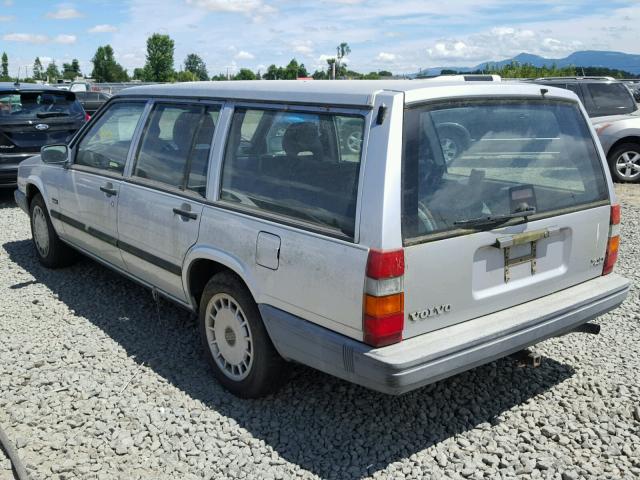 YV1FW8834N2358214 - 1992 VOLVO 740 GRAY photo 3