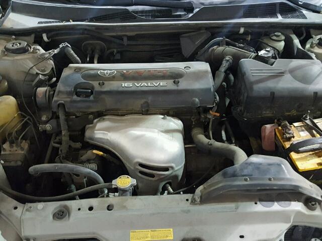 JTDBE32K940276659 - 2004 TOYOTA CAMRY LE SILVER photo 7