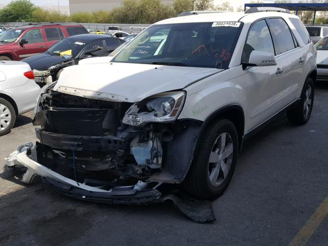 1GKKRREDXCJ192769 - 2012 GMC ACADIA SLT თეთრი ფოტო 2