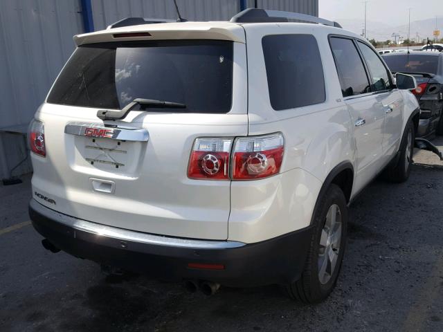 1GKKRREDXCJ192769 - 2012 GMC ACADIA SLT თეთრი ფოტო 4
