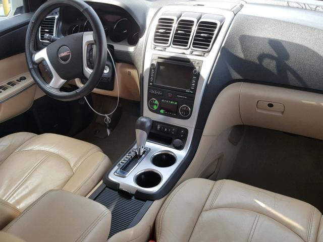 1GKKRREDXCJ192769 - 2012 GMC ACADIA SLT თეთრი ფოტო 9