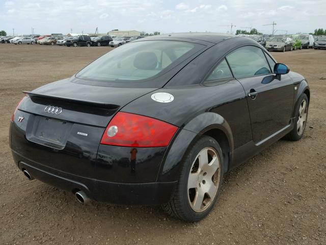 TRUWT28N011010610 - 2001 AUDI TT QUATTRO BLACK photo 4