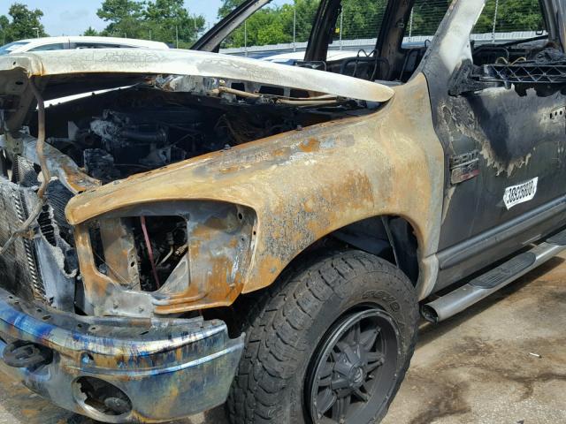1D7KS28A67J596477 - 2007 DODGE RAM 2500 S BURN photo 10