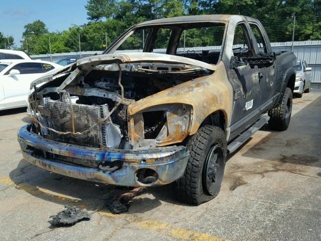 1D7KS28A67J596477 - 2007 DODGE RAM 2500 S BURN photo 2