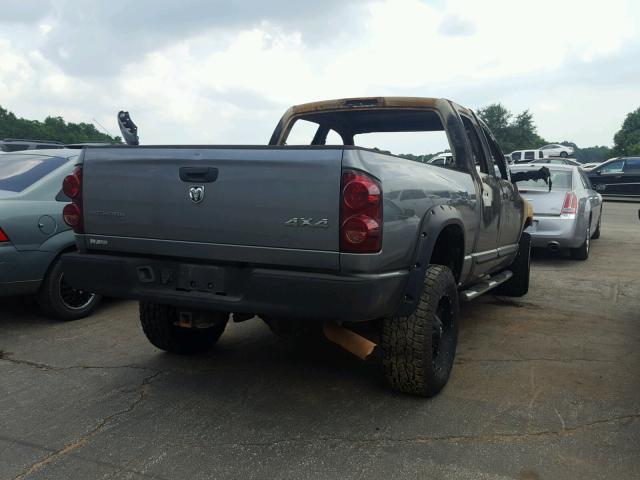 1D7KS28A67J596477 - 2007 DODGE RAM 2500 S BURN photo 4