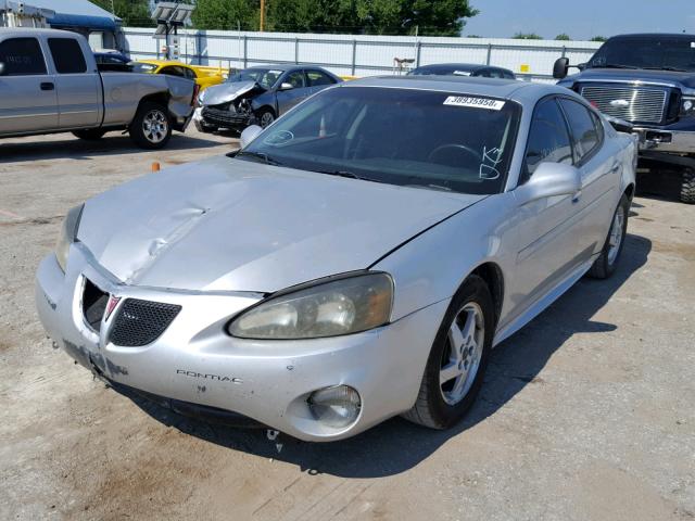 2G2WS522741124751 - 2004 PONTIAC GRAND PRIX GRAY photo 2