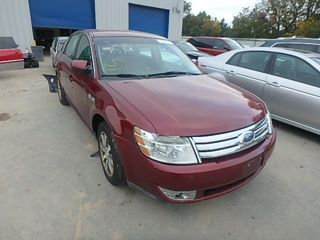 1FAHP27W38G171564 - 2008 FORD TAURUS SEL BURGUNDY photo 1