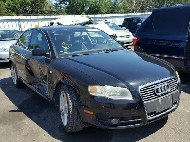 WAUAF78E47A098625 - 2007 AUDI A4 2 BLACK photo 1