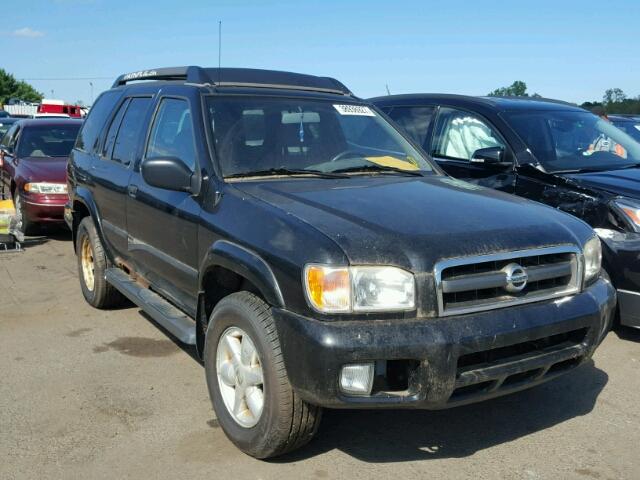 JN8DR09Y22W724356 - 2002 NISSAN PATHFINDER BLACK photo 1