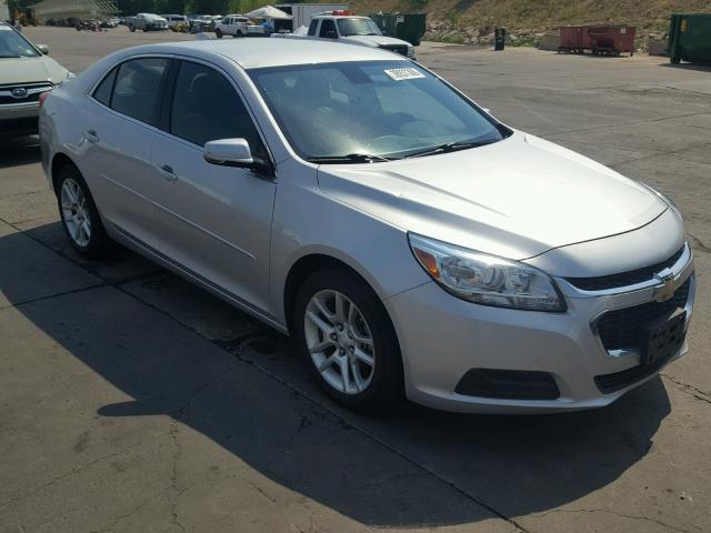 1G11C5SL0FU134873 - 2015 CHEVROLET MALIBU 1LT SILVER photo 1